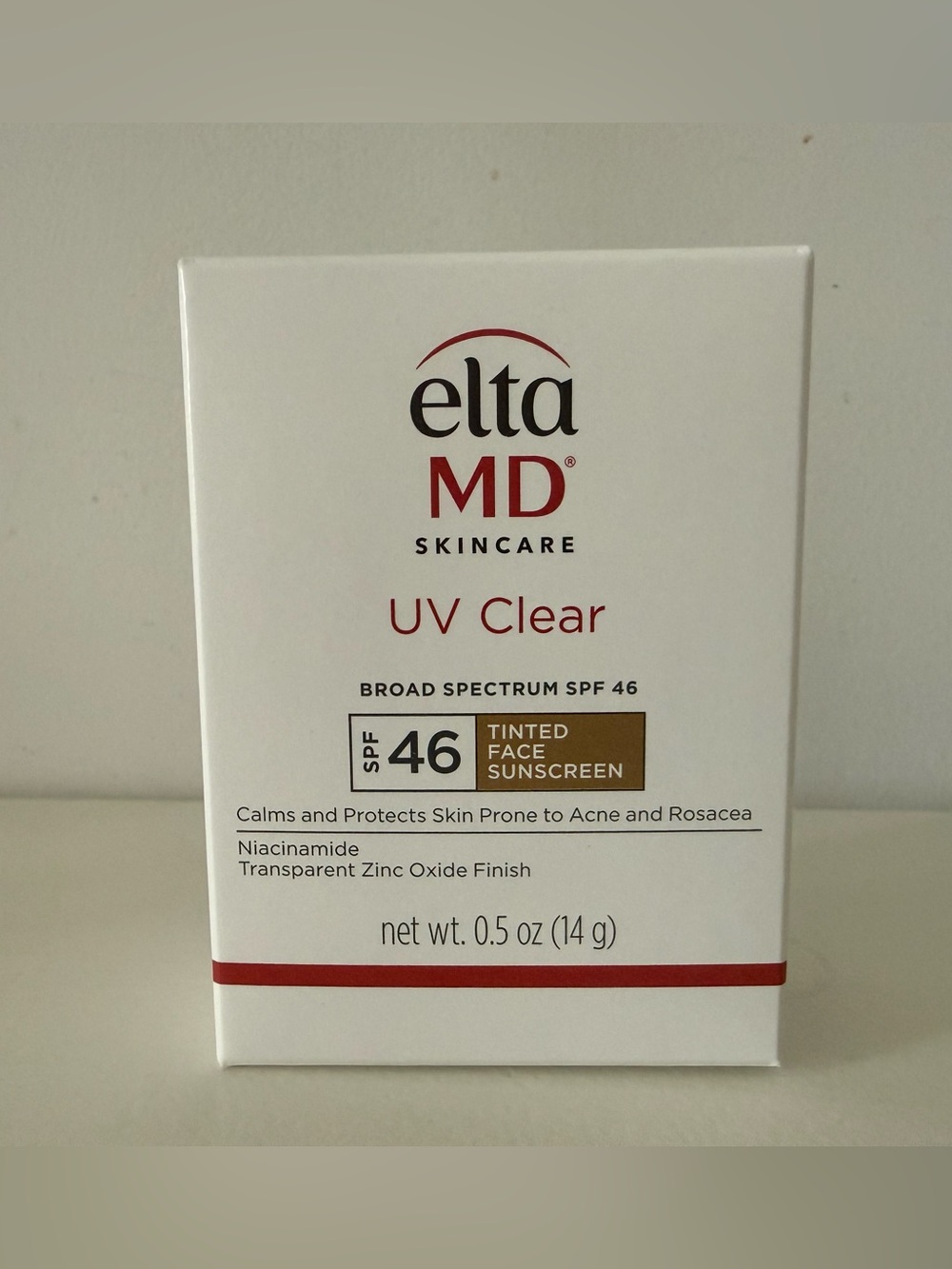 EltaMD Skincare UV Clear Broad Spectrum SPF 46 Tinted Face Sunscreen .5 oz